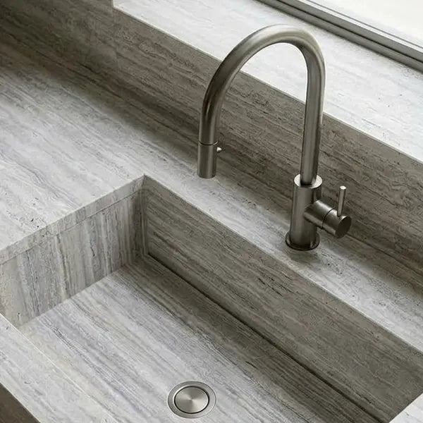 Travertino Silver